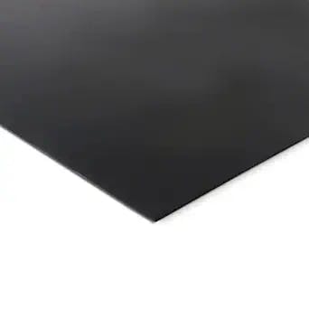 Rubber Strip, Neoprene, Rubber Width 8 in, Rubber Length 2 ft, Rubber Thickness 1/32 in, 60A, Plain Backing