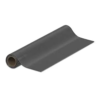 Rubber Roll, Neoprene, Rubber Width 24 in, Rubber Length 15 ft, Rubber Thickness 3/16 in, 60A, Plain Backing