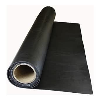 Rubber Roll, Neoprene, Rubber Width 12 in, Rubber Length 10 ft, Rubber Thickness 1 in, 60A, Adhesive Backing