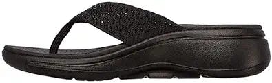 Skechers Go Walk Arch Fit Knit Sandal with Rhinestones: The Perfect Combina