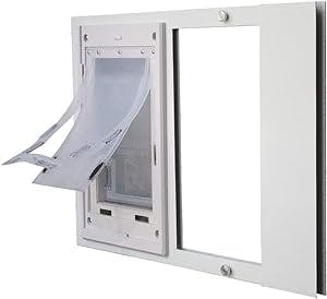 A Dragon Door for Your Dragon Pet: A Review of the Dragon Sash Window Pet Door Large Double Flap White Size E