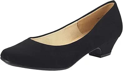 Shoe Review: DREAM PAIRS Mila Low Chunky Heel Pumps - Perfect for Dancing Q