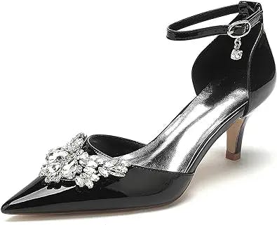 Stomp the Aisle with These Crystal Flower Pumps: Perfect for Bridesmaids!
