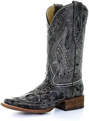 Yeehaw! Get Your Cowgirl On With These CORRAL Women's A2402 Black Snake Inl