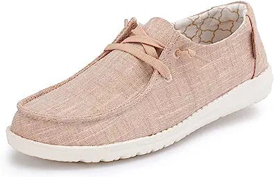 Hey Dude Women's Wendy Lace-Up Loafers Comfortable & Lightweight Ladies Shoes Multiple Sizes & Colors