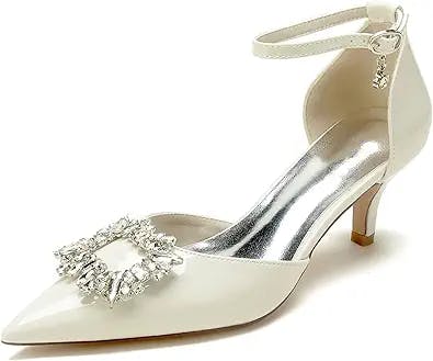 Stomp Down the Aisle in Style: Womens Crystal Wedding Shoes