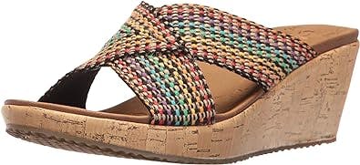 Get Your Feet Pumped with Skechers Cali Women's Beverlee Delighted Wedge Sandals!