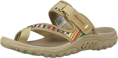 These sandals are giving me mad swag! - A Review of Skechers Women's Reggae-Mad Swag-Toe Thong Woven Sandal 