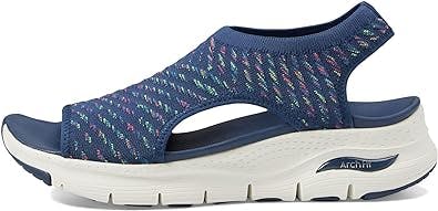 Step Up Your Foot Game with the Skechers Arch Fit - Catchy Wave Sandal!