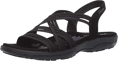 Skechers Women's Reggae Slim Simply Stretch Sandal