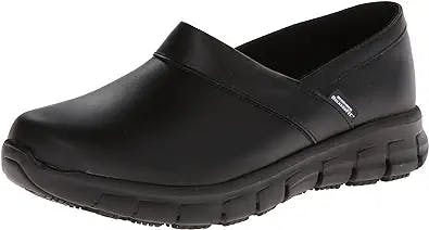 These Shoes are a Game Changer: Skechers for Work Women's Relaxed Fit Slip 