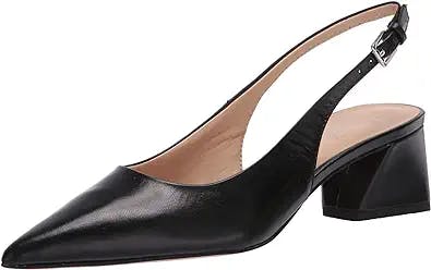 Step Up Your Shoe Game with Franco Sarto Women's Racer Slingback Low Block Heel Pointed Toe Pump