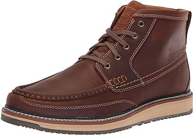 Ariat Lookout Boot - Men’s Lace-Up Round Moc Toe Leather Boot