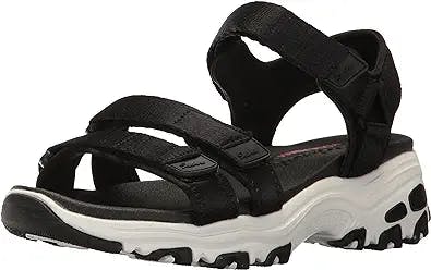 A Wedge Sandal that Will Make Your Feet Sing: A Skechers D'Lites-Fresh Catc