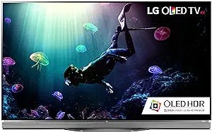 LG Electronics OLED65E6P Flat 65-Inch 4K Ultra HD Smart OLED TV (2016 Model)